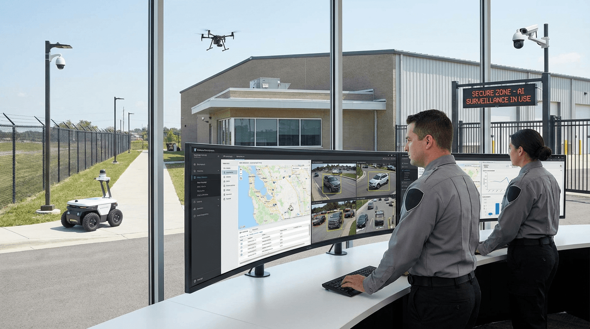AI-Assisted Aerial Security for Smarter Coverage