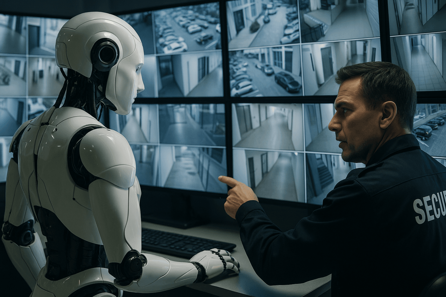 Android and Human Monitor
